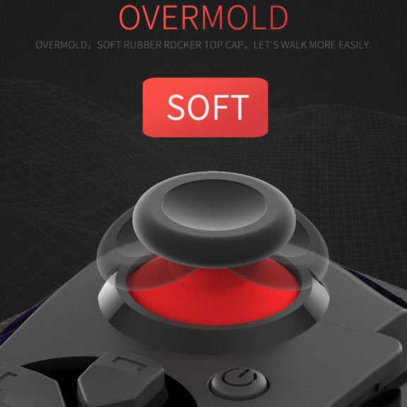 One-hand Stretch Retractable Bluetooth Gamepad, Bluetooth Distance: 10m, For Android, iOS Mobile Phone Below 6.8 inch