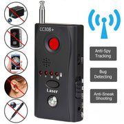 CC308+ Multi-Detector Full-Range All-Round Detector For Hidden Mini Camera / IP Lens/ GMS / RF Signal Detector Finder(Black)