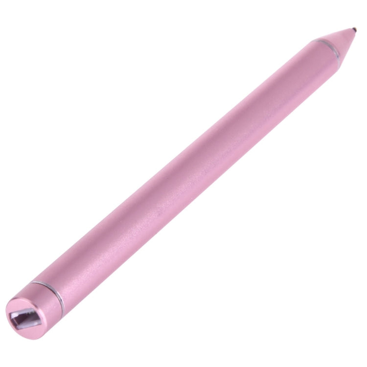 Universal Rechargeable Capacitive Touch Screen Stylus Pen with 2.3mm Superfine Metal Nib, For iPhone, iPad, Samsung, and Other Capacitive Touch Screen Smartphones or Tablet PC(Rose Gold) - Stylus Pen by PMC TechLife | Online Shopping South Africa | PMC TechLife