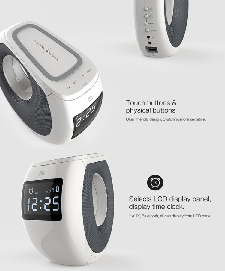 NILLKIN MC1 CE / RoHs / FCC Certificated QI Standard Wireless Charging Transmitter + Bluetooth Speaker, EU Plug , For iPhone, Galaxy, Sony, Lenovo, HTC, Huawei, Google, LG, Xiaomi, other Smartphones