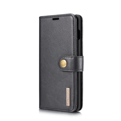 DG.MING Crazy Horse Texture Flip Detachable Magnetic Leather Case for Samsung Galaxy S10, with Holder & Card Slots & Wallet(Black) - free shipping - PMC Jewellery - Order now!
