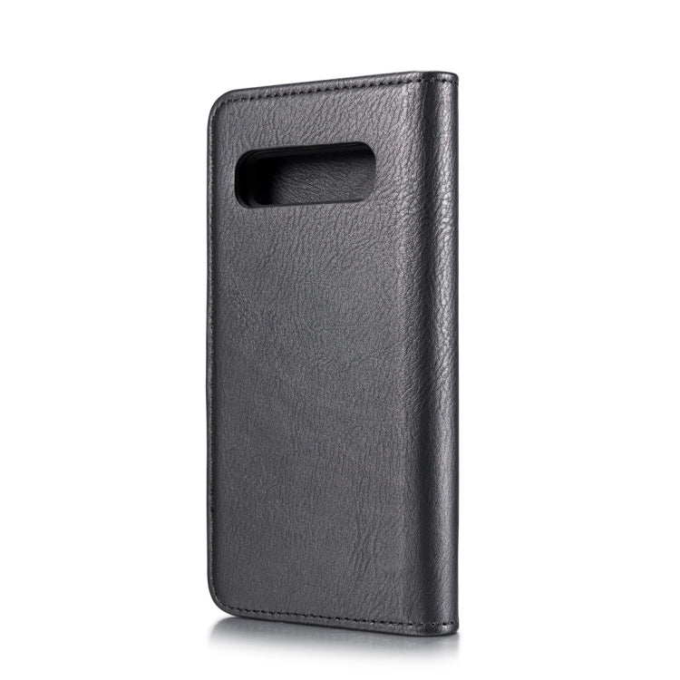 DG.MING Crazy Horse Texture Flip Detachable Magnetic Leather Case for Samsung Galaxy S10, with Holder & Card Slots & Wallet(Black) - free shipping - PMC Jewellery - Order now!
