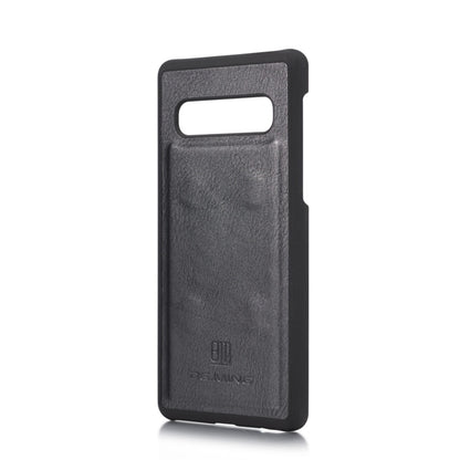 DG.MING Crazy Horse Texture Flip Detachable Magnetic Leather Case for Samsung Galaxy S10, with Holder & Card Slots & Wallet(Black) - free shipping - PMC Jewellery - Order now!