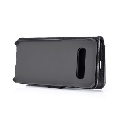 DG.MING Crazy Horse Texture Flip Detachable Magnetic Leather Case for Samsung Galaxy S10, with Holder & Card Slots & Wallet(Black) - free shipping - PMC Jewellery - Order now!