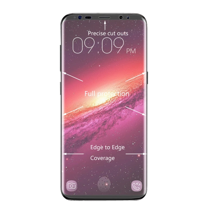 ENKAY Hat-Prince for Galaxy S9 PET Full Screen Curved Heat Bending HD Screen Protector Film - free shipping - PMC Jewellery - Order now!