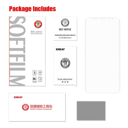 ENKAY Hat-Prince for Galaxy S9 PET Full Screen Curved Heat Bending HD Screen Protector Film - free shipping - PMC Jewellery - Order now!