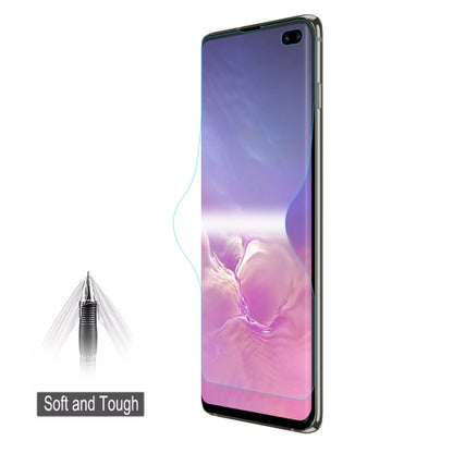 ENKAY Hat-Prince 0.1mm 3D Full Screen Protector Explosion-proof Hydrogel Film for Galaxy S10+, TPU+TPE+PET Material - For Samsung by ENKAY | Online Shopping South Africa | PMC Jewellery | Buy Now Pay Later Mobicred
