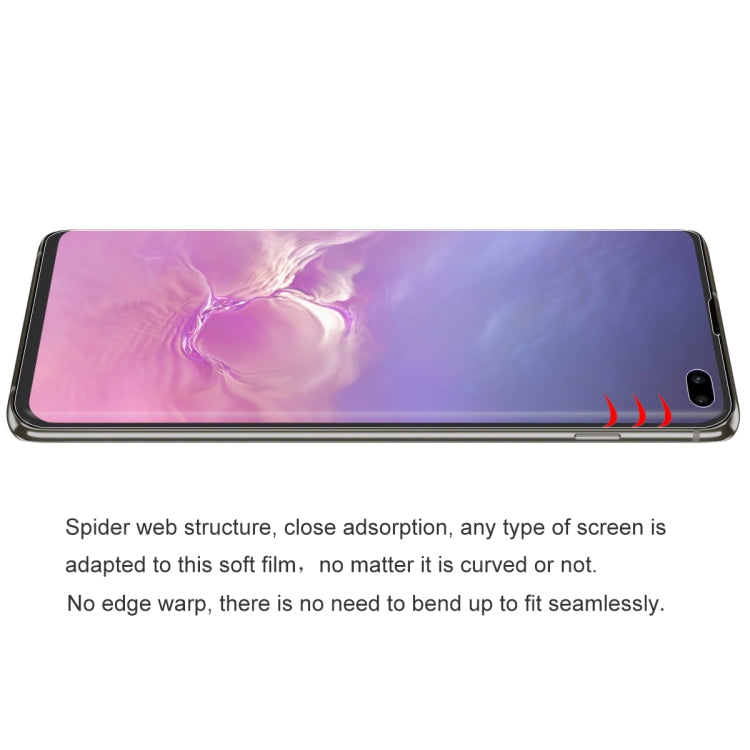 ENKAY Hat-Prince 0.1mm 3D Full Screen Protector Explosion-proof Hydrogel Film for Galaxy S10+, TPU+TPE+PET Material - For Samsung by ENKAY | Online Shopping South Africa | PMC Jewellery | Buy Now Pay Later Mobicred