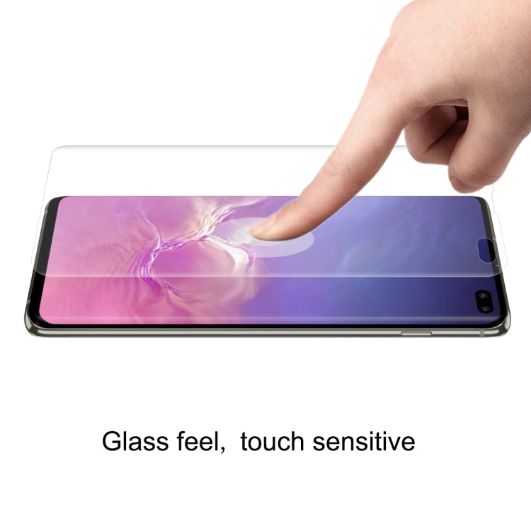ENKAY Hat-Prince 0.1mm 3D Full Screen Protector Explosion-proof Hydrogel Film for Galaxy S10+, TPU+TPE+PET Material - For Samsung by ENKAY | Online Shopping South Africa | PMC Jewellery | Buy Now Pay Later Mobicred