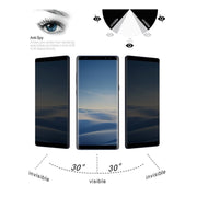 For Galaxy Note 8 0.26mm 9H Surface Hardness 3D Curved Privacy Anti-glare Non-full Screen Tempered Glass Screen Protector (Transparent)