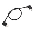 30cm Micro USB to USB-C / Type-C Converting Data Cable Connector for DJI MAVIC PRO & SPARK Remote Controller, Smartphones, Tablets - Others by PMC TechLife | Online Shopping South Africa | PMC TechLife