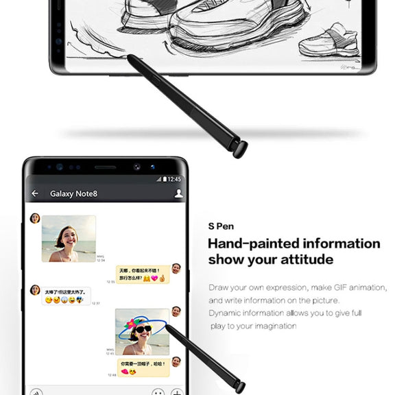 For Galaxy Note 8 / N9500 Touch Stylus S Pen(Blue)