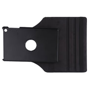 Litchi Texture Horizontal Flip 360 Degrees Rotation Leather Case for Galaxy Tab A 10.1 (2019) T510 / T515, with Holder (Black)