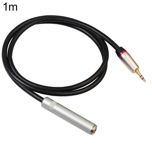 REXLIS TC128MF 3.5mm Male to 6.5mm Female Audio Adapter Cable, Length: 1m - Audio Adapter by REXLIS | Online Shopping South Africa | PMC Jewellery | Buy Now Pay Later Mobicred