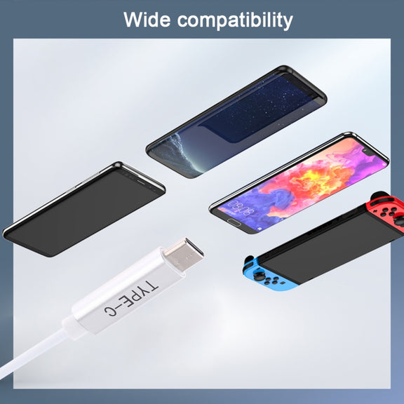 85W 5 Pin MagSafe 2 (T-Shaped) to USB-C / Type-C PD Charging Cable(White)