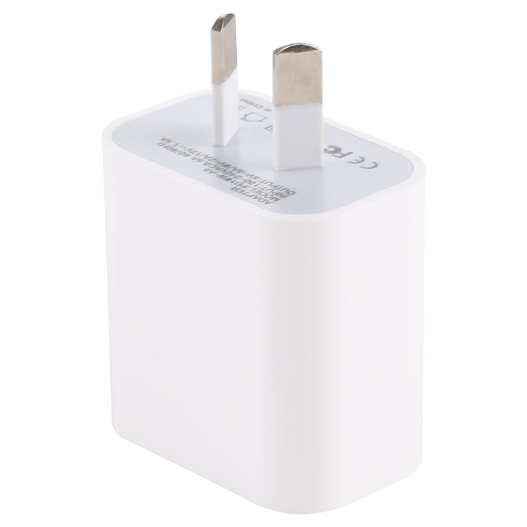 PD18W-A5 18W PD Power Adapter Wall Charger, AU Plug - free shipping - PMC TechLife - Order now!
