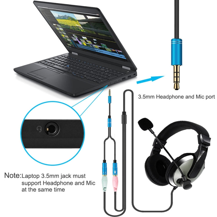 2 in 1 3.5mm Male to Double 3.5mm Female TPE High-elastic Audio Cable Splitter, Cable Length: 32cm(Silver) - Cable & Splitter by PMC TechLife | Online Shopping South Africa | PMC TechLife