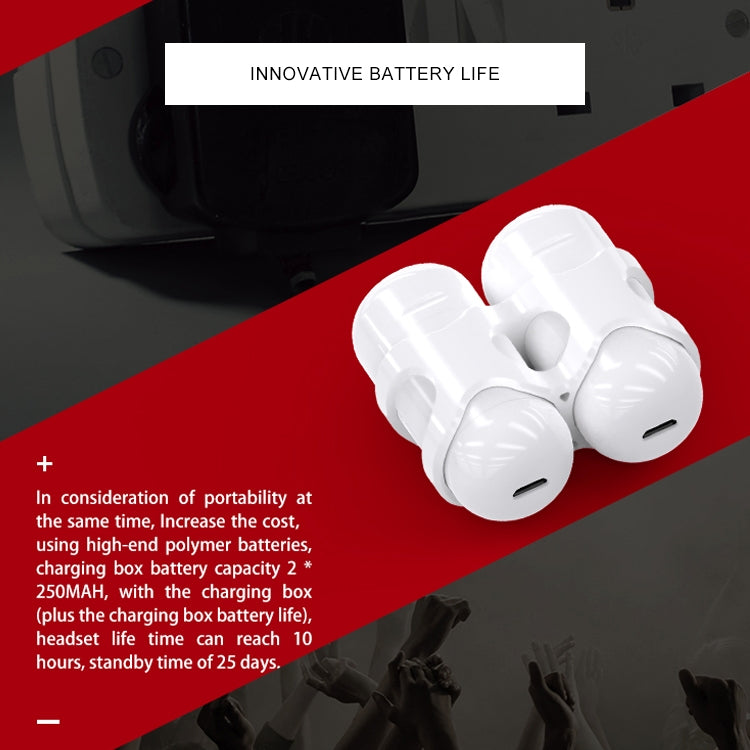 SABBAT X11 Mini Bluetooth 4.2 In-Ear Earphone with Charging Box, For iPad, iPhone, Galaxy, Huawei, Xiaomi, LG, HTC and Other Smart Phones - free shipping - PMC TechLife - Order now!