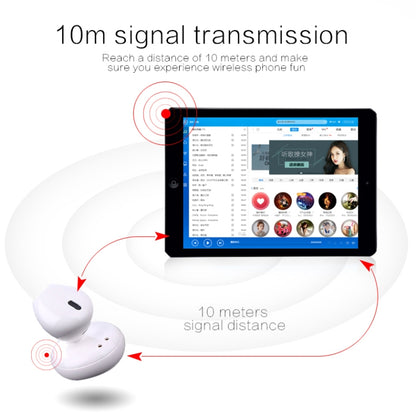 SABBAT J012 Single Ear Mini Bluetooth 4.2 In-Ear Stereo Earphone with Charging Box, For iPad, iPhone, Galaxy, Huawei, Xiaomi, LG, HTC and Other Smart Phones - free shipping - PMC Jewellery - Order now!