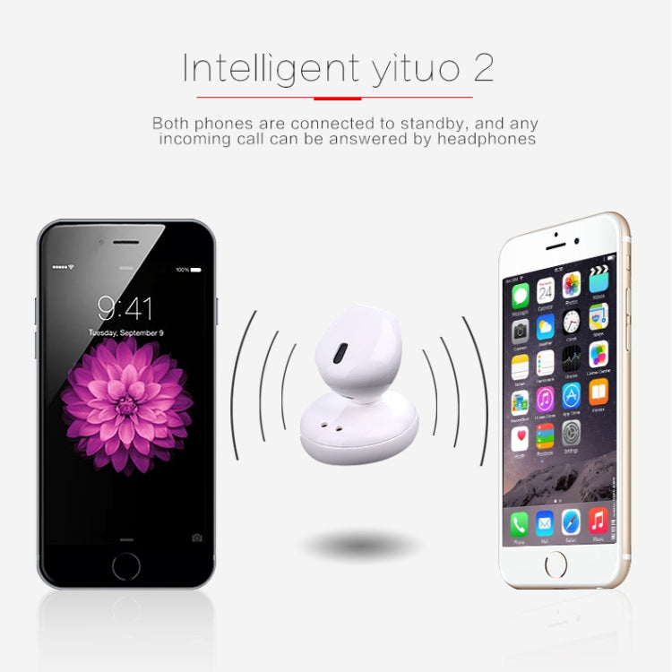 SABBAT J012 Single Ear Mini Bluetooth 4.2 In-Ear Stereo Earphone with Charging Box, For iPad, iPhone, Galaxy, Huawei, Xiaomi, LG, HTC and Other Smart Phones - free shipping - PMC Jewellery - Order now!
