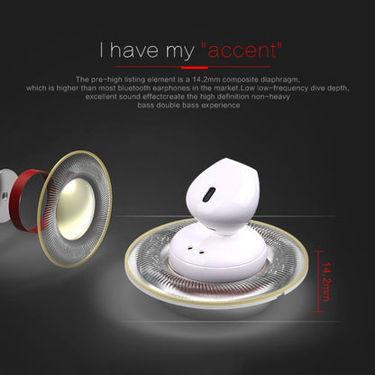 SABBAT J012 Single Ear Mini Bluetooth 4.2 In-Ear Stereo Earphone with Charging Box, For iPad, iPhone, Galaxy, Huawei, Xiaomi, LG, HTC and Other Smart Phones - free shipping - PMC Jewellery - Order now!