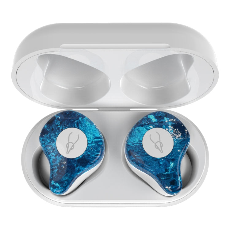 SABBAT X12PRO Mini Bluetooth 5.0 In-Ear Stereo Earphone with Charging Box, For iPad, iPhone, Galaxy, Huawei, Xiaomi, LG, HTC and Other Smart Phones(Ice Soul)