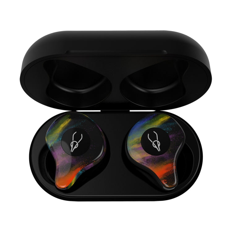 SABBAT X12PRO Mini Bluetooth 5.0 In-Ear Stereo Earphone with Charging Box, For iPad, iPhone, Galaxy, Huawei, Xiaomi, LG, HTC and Other Smart Phones(Fantasy) - free shipping - PMC Jewellery - Order now!
