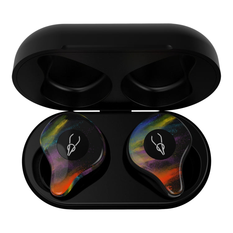SABBAT X12PRO Mini Bluetooth 5.0 In-Ear Stereo Earphone with Charging Box, For iPad, iPhone, Galaxy, Huawei, Xiaomi, LG, HTC and Other Smart Phones(Fantasy) - free shipping - PMC Jewellery - Order now!