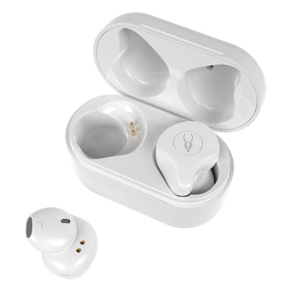 SABBAT X12PRO Mini Bluetooth 5.0 In-Ear Stereo Earphone with Charging Box, For iPad, iPhone, Galaxy, Huawei, Xiaomi, LG, HTC and Other Smart Phones(Moonlight White) - free shipping - PMC Jewellery - Order now!