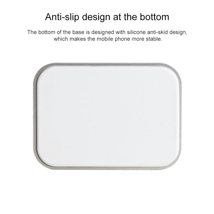 USB-C / Type-C Aluminum Alloy Desktop Station Dock Charger(Silver) - Dock Charger by PMC TechLife | Online Shopping South Africa | PMC TechLife