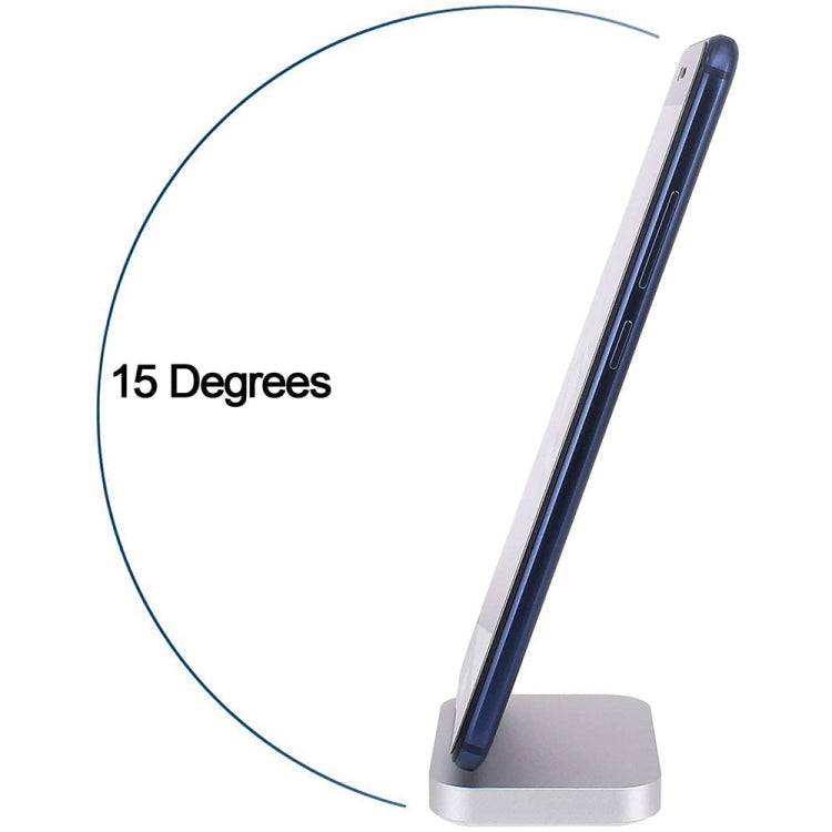 USB-C / Type-C Aluminum Alloy Desktop Station Dock Charger(Silver) - Dock Charger by PMC TechLife | Online Shopping South Africa | PMC TechLife