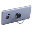 Universal CD Pattern Metal Mobile Phone Ring Holder(Black) - Ring Holder by PMC TechLife | Online Shopping South Africa | PMC TechLife
