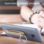 Universal Durable Finger Ring Phone Holder Sling Grip Anti-slip Stand(Gold)