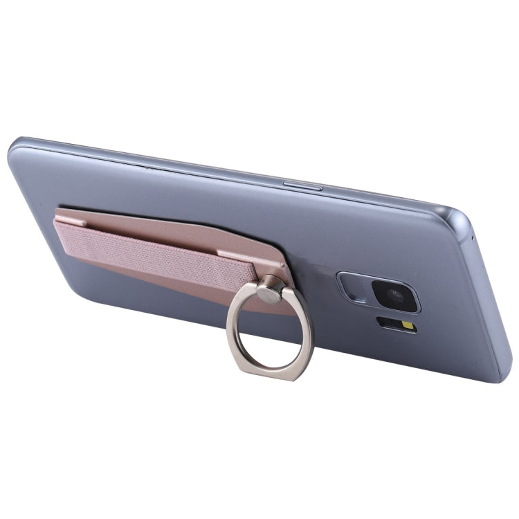 Universal Durable Finger Ring Phone Holder Sling Grip Anti-slip Stand(Rose Gold) - Ring Holder by PMC TechLife | Online Shopping South Africa | PMC TechLife