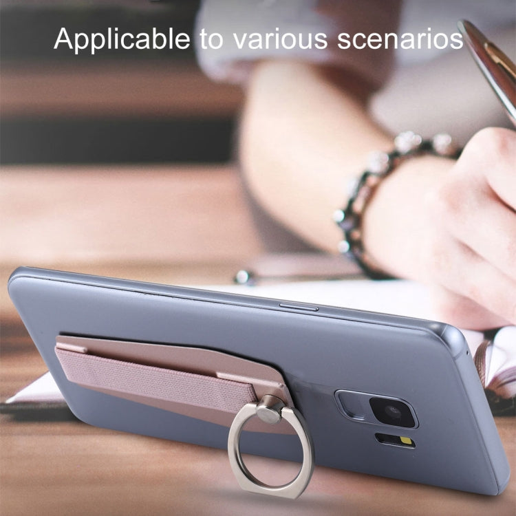 Universal Durable Finger Ring Phone Holder Sling Grip Anti-slip Stand(Rose Gold) - Ring Holder by PMC TechLife | Online Shopping South Africa | PMC TechLife