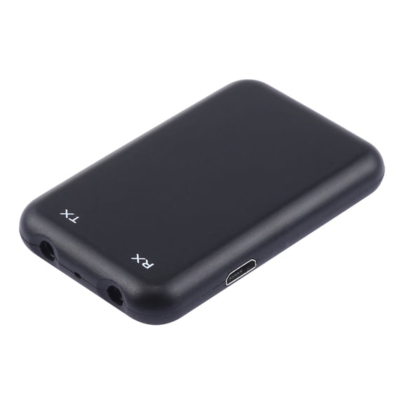 YPF-03 2 in 1 Bluetooth 4.2 Transmitter & Receiver  3.5mm Wireless Audio Adapter, Transmission Distance: 20m, For PC, TV, Home Stereo, Phone
