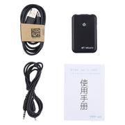 YPF-03 2 in 1 Bluetooth 4.2 Transmitter & Receiver  3.5mm Wireless Audio Adapter, Transmission Distance: 20m, For PC, TV, Home Stereo, Phone