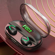 T2 Bluetooth 5.0 TWS Touch Digital Display True Wireless Bluetooth Earphone with Charging Box(Black) - TWS Earphone by PMC TechLife | Online Shopping South Africa | PMC TechLife