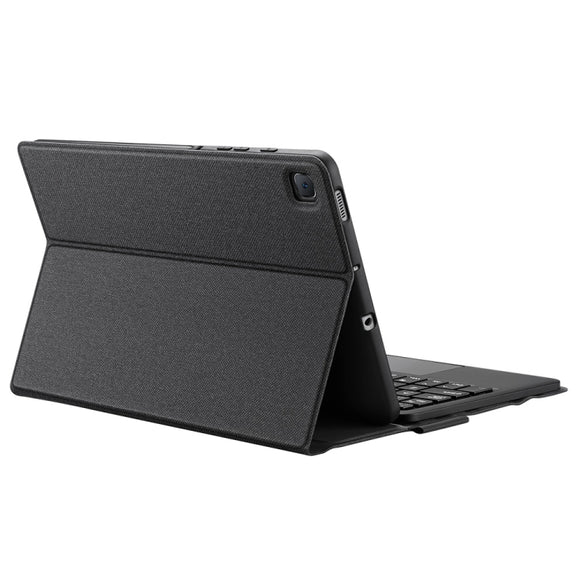 For Samsung Galaxy Tab S6 Lite 2024 / 2020 DUX DUCIS Detachable Bluetooth Keyboard Ultrathin Horizontal Flip Leather Tablet Case with Touchpad & Smart Sleep Function & Holder (Black)