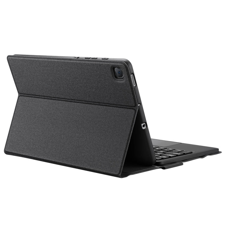 For Samsung Galaxy Tab S6 Lite 2024 / 2020 DUX DUCIS Detachable Bluetooth Keyboard Ultrathin Horizontal Flip Leather Tablet Case with Touchpad & Smart Sleep Function & Holder (Black)