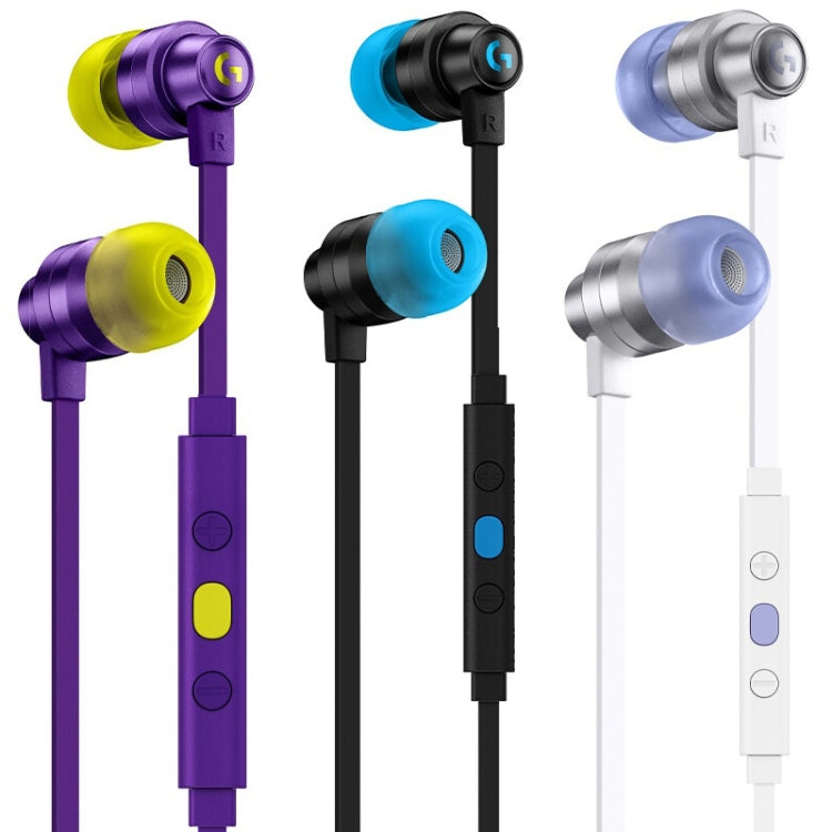 Logitech G333 In-ear Gaming Wired Earphone with Microphone, Standard Version(Purple) - free shipping - PMC TechLife - Order now!