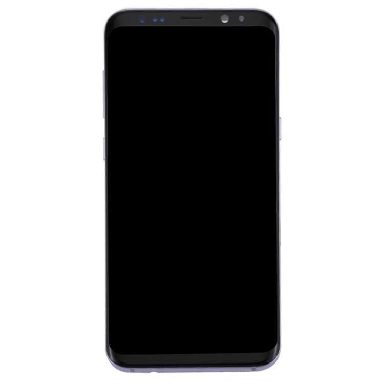 Original LCD Screen + Original Touch Panel with Frame for Galaxy S8+ / G955 / G955F / G955FD / G955U / G955A / G955P / G955T / G955V / G955R4 / G955W / G9550(Grey)