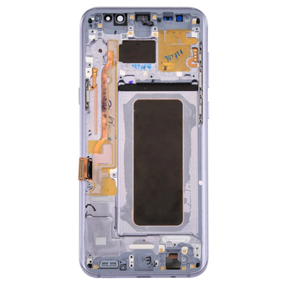Original LCD Screen + Original Touch Panel with Frame for Galaxy S8+ / G955 / G955F / G955FD / G955U / G955A / G955P / G955T / G955V / G955R4 / G955W / G9550(Grey)