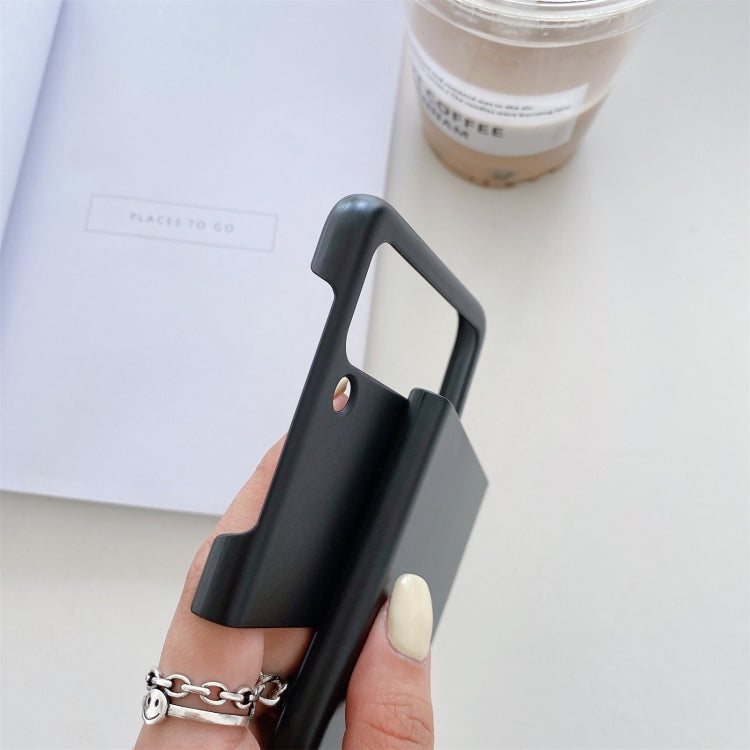 For Samsung Galaxy Z Flip4 Frosted PC Shockproof Phone Case(Black) - Galaxy Z Flip4 5G Cases by PMC TechLife | Online Shopping South Africa | PMC TechLife | Buy Now Pay Later Mobicred