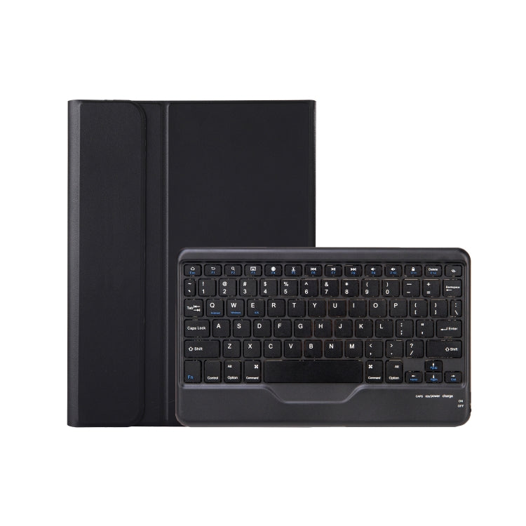 AM20-B Lambskin Texture Ultra-thin Bluetooth Keyboard Leather Tablet Case For Lenovo Xiaoxin Pad 2022 10.6 inch/Tab M10 Plus 10.6 3rd Gen 2022(Black) - Lenovo Keyboard by PMC TechLife | Online Shopping South Africa | PMC TechLife
