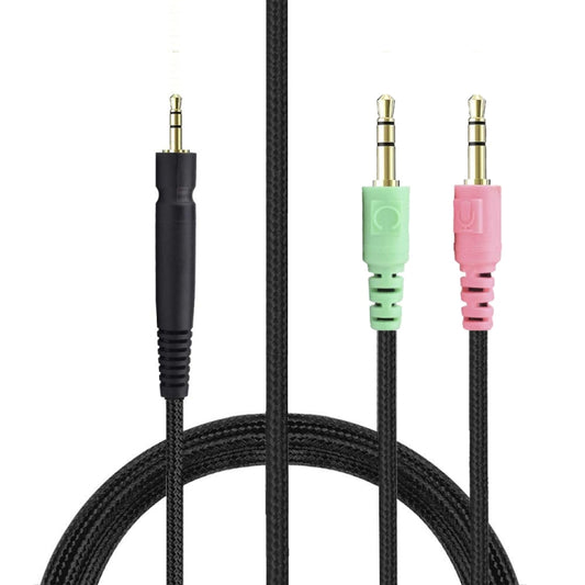 ZS0076 PC Version Gaming Headphone Cable for Sennheiser PC 373D GSP350 GSP500 GSP600 G4ME ONE GAME ZERO - Headset Accessories by PMC Jewellery | Online Shopping South Africa | PMC Jewellery | Buy Now Pay Later Mobicred