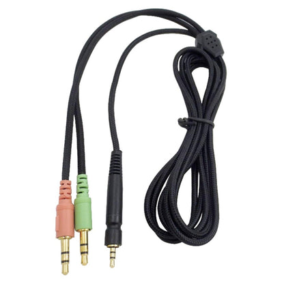 ZS0076 PC Version Gaming Headphone Cable for Sennheiser PC 373D GSP350 GSP500 GSP600 G4ME ONE GAME ZERO - Headset Accessories by PMC Jewellery | Online Shopping South Africa | PMC Jewellery | Buy Now Pay Later Mobicred