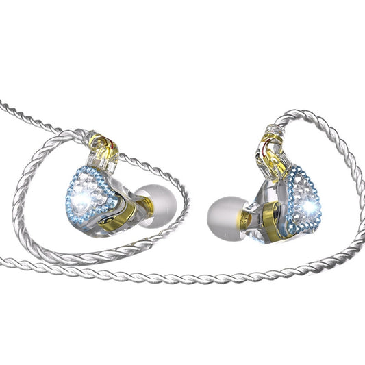 CVJ Liuli 3.5mm In-ear Wired Headphones,Length 1.25m (Blue) - free shipping - PMC Jewellery - Order now!