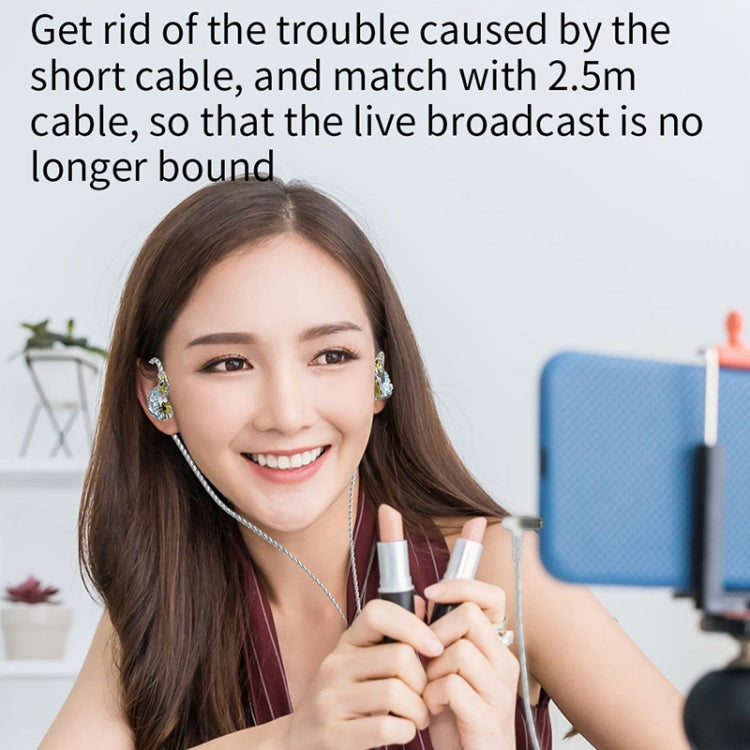 CVJ Liuli 3.5mm In-ear Wired Headset with Microphone, Length 1.25m (Red) - free shipping - PMC TechLife - Order now!