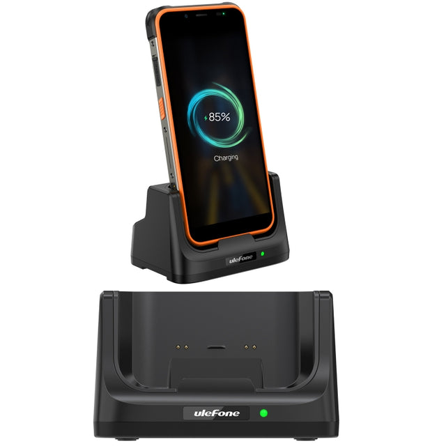 For Ulefone Power Armor 16 Pro / Armor 21 Ulefone USB-C / Type-C Desk Charging Dock(Black)